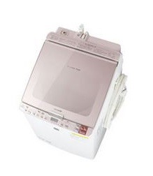 重い毛布や大量の洗濯物も出し入れしやすい　プラズマクラスター洗濯乾燥機