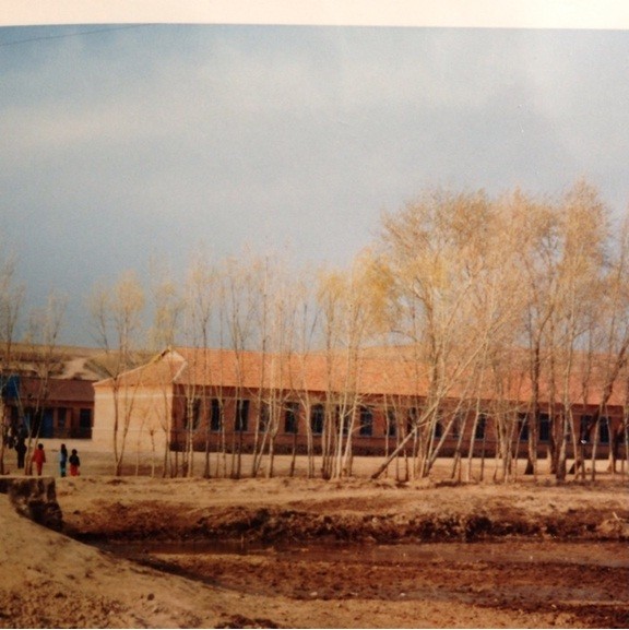 ６年間通った沙蘭小学校（1987年撮影）