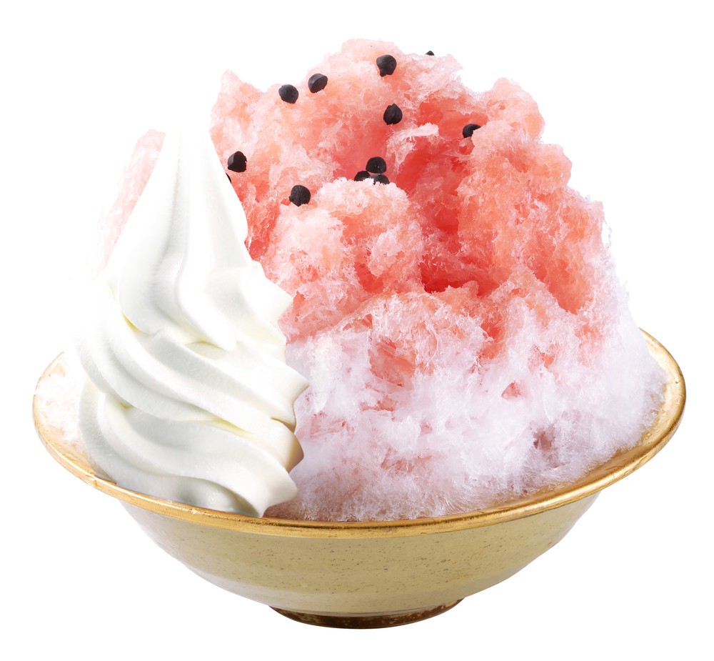 塩をかけて食べる「すいか」のかき氷　コメダ珈琲店で期間限定