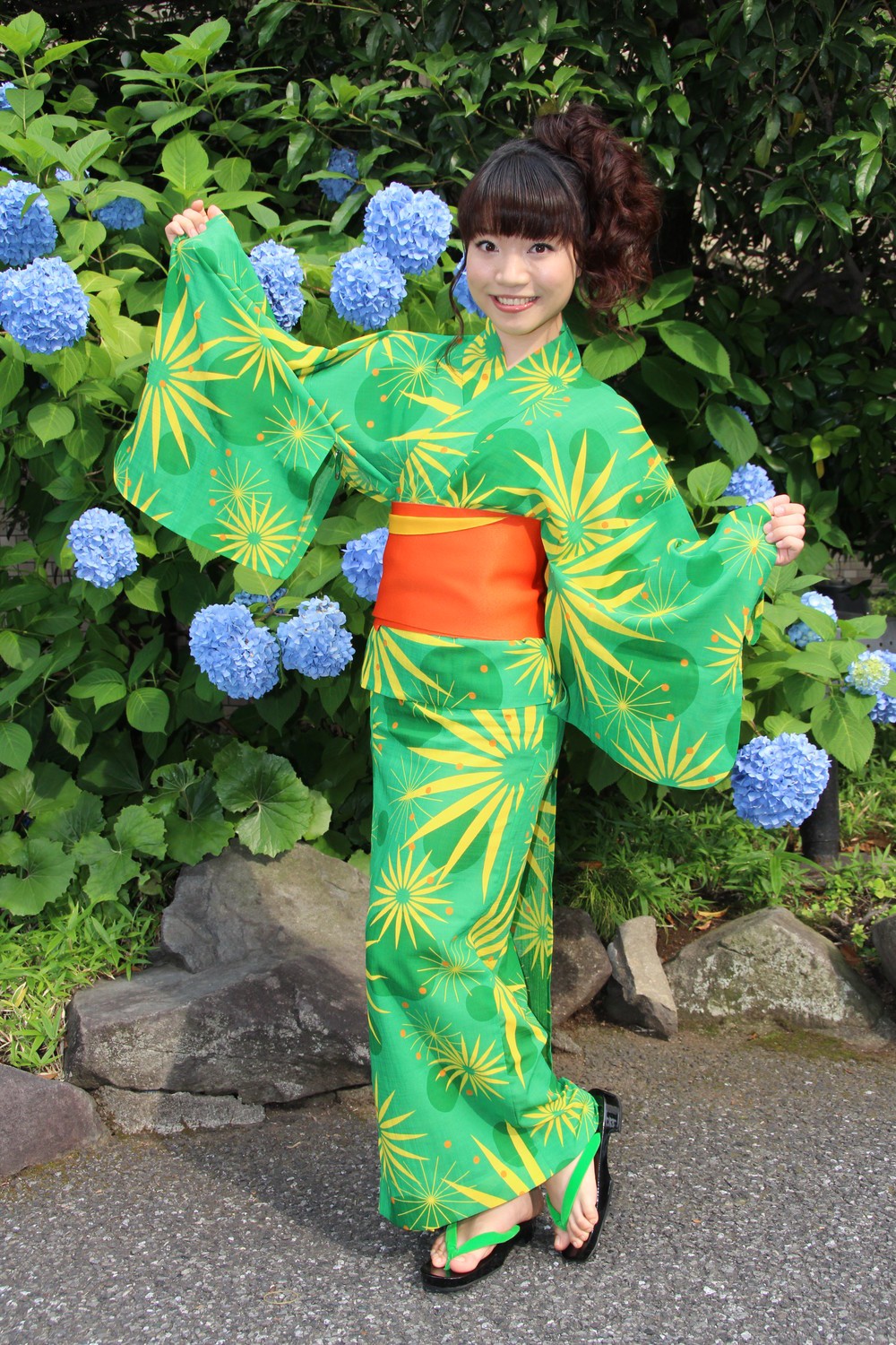 どの年代の方も楽しめますという土肥茉莉さん