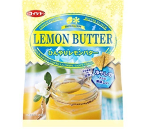 湖池屋「トルティアチップス　ひんやりレモンバター」夏季限定発売