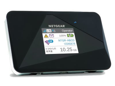 ネットギア、SIMフリーモバイルルーター「AirCard」　4G LTE、3G、Wi-Fi対応　