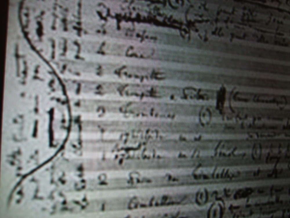 幻想交響曲の総譜の扉ページ