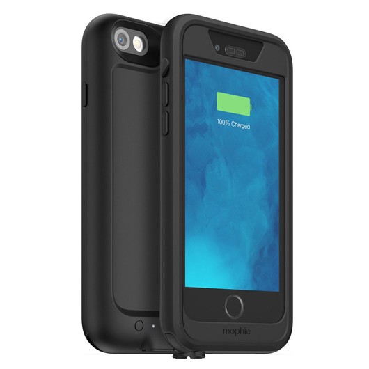 バッテリー内蔵の防水・耐衝撃iPhone 6ケース　米mophie製