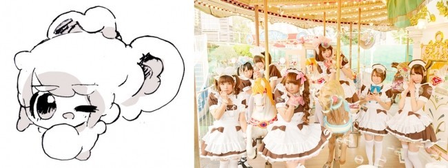 おもちエイリアンが＠ほぉ～むカフェを侵略！コラボ企画「omochi@lien cafe」開催