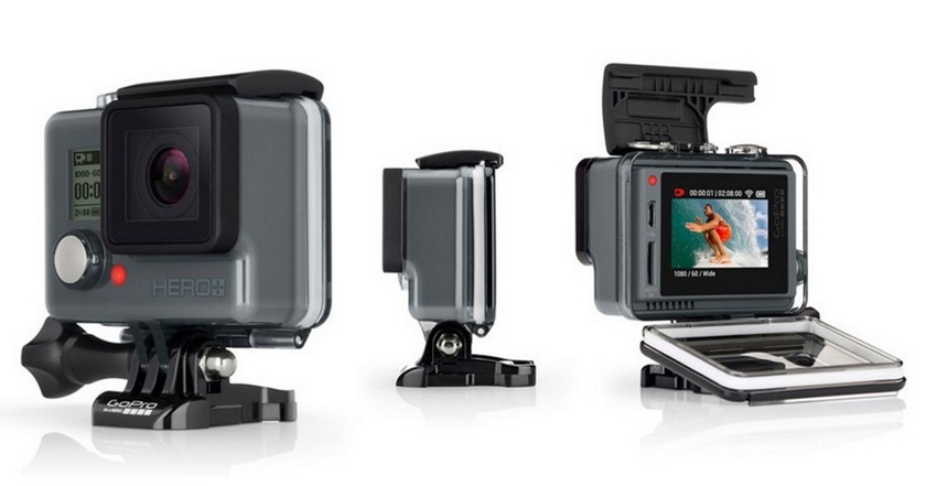 ディスプレイをタッチして操作　ウェアラブルアクションカメラ「GoPro HERO+ LCD」