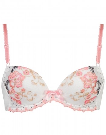 ドット柄とレースを組み合わせたデザインの「レースタイプ」