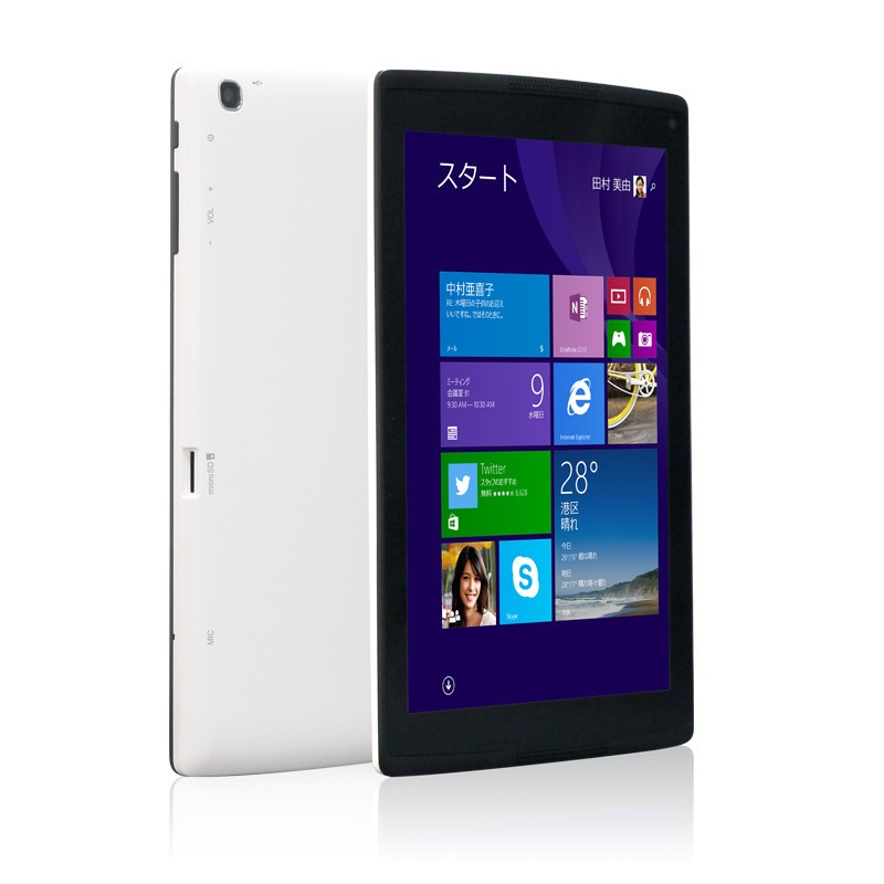 8型Windowsタブレット「StarQPad W01J」携帯性に優れるエントリーモデル