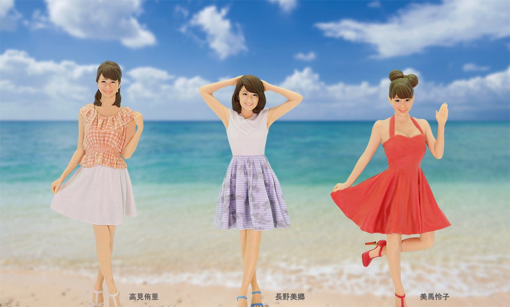 第2弾は長野美郷 高見侑里ら 超リアル 美人女子アナの 3dプリント フィギュア J Cast トレンド