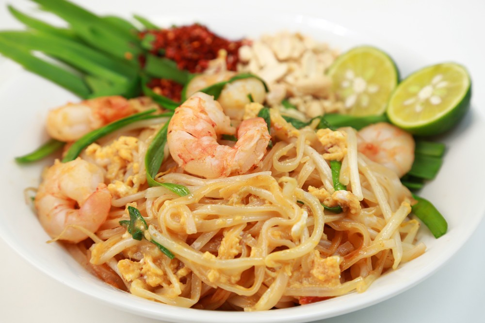 米でできた麺を炒めたタイ料理「パッタイ」