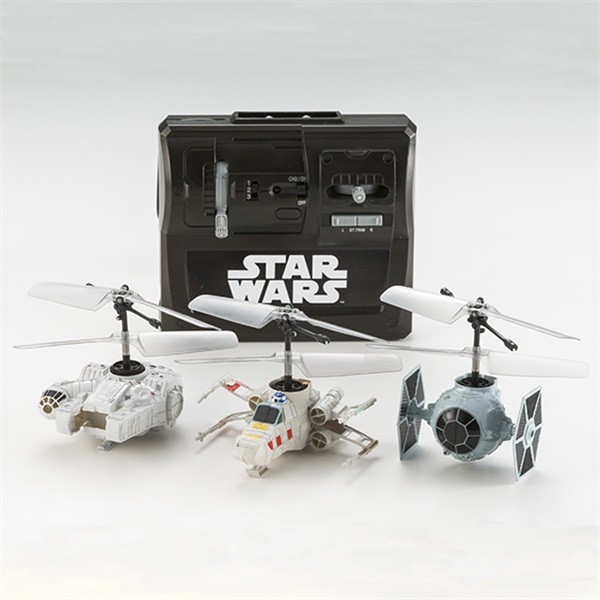 映画「スター・ウォーズ」登場の宇宙船がモデル　フライトトイ「赤外線コントロール キャラファルコン スター・ウォーズ」