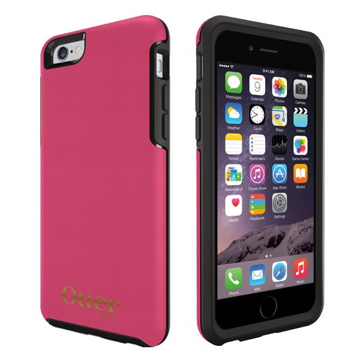 シリコンとポリカーボネートでiPhoneを守る「OtterBox Symmetryシリーズ Leather Edition for iPhone 6/6 Plus」