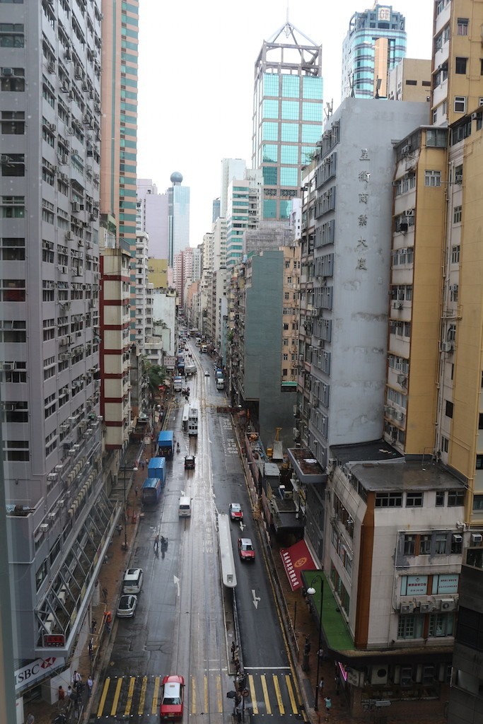 ホテル会議室からの風景