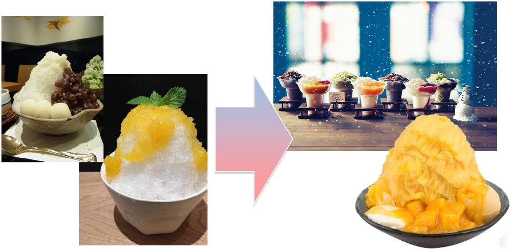 「かき氷」×「アイス」のハイブリッド　今年の夏スイーツは、フワフワ食感の