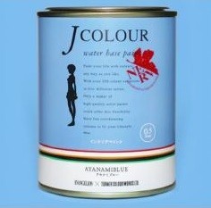 モチーフは「綾波レイ」　水性インテリアペイントの新色「アヤナミブルー　AYANAMI　BLUE」発売中