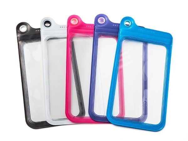 iPhone 6 Plusなど5.5型大画面スマホ対応　汎用防滴ケース「PRECISION Splash Proof Case」坂本ラヂヲから