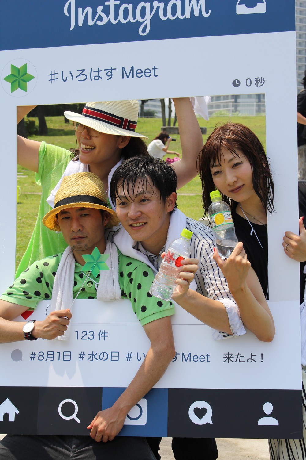 人気インスタグラマーの4人も参加