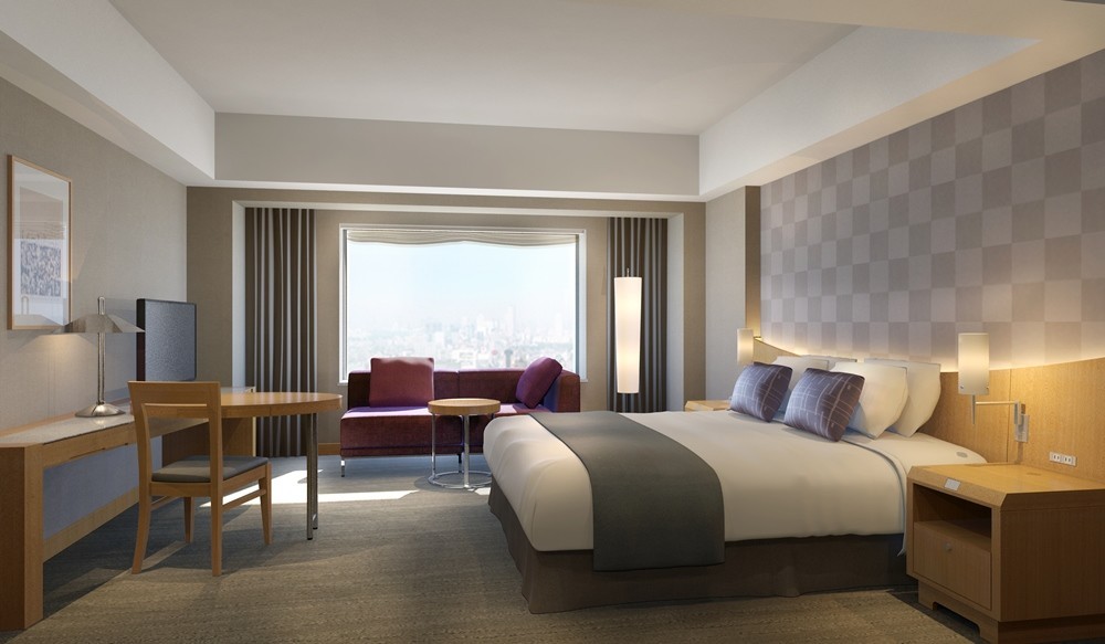 14年秋に改装したスカイビューフロアの客室