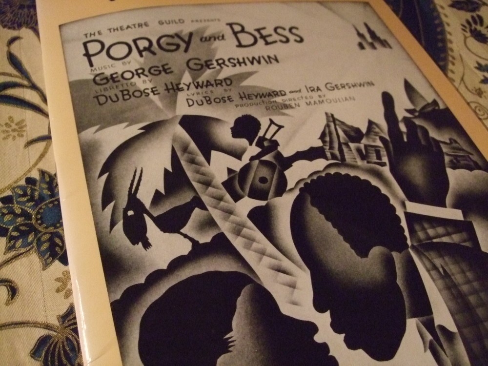 ポーギーとベスの楽譜扉