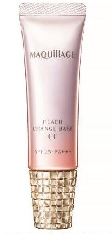 資生堂「マキアージュ」から瞬時にほんのり桃色美肌！日中用美容液・下地「ピーチチェンジベースCC」発売