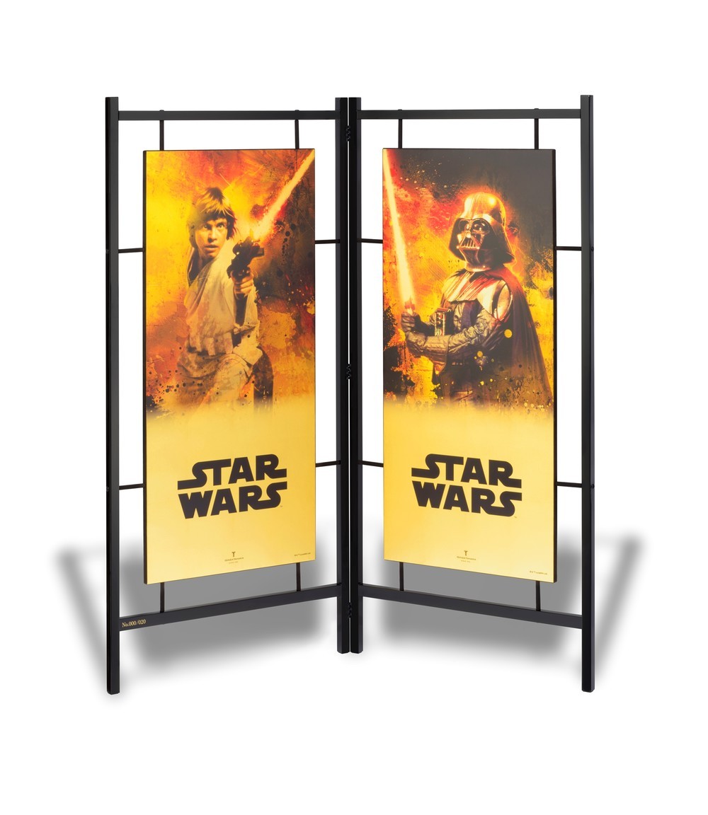 スター・ウォーズ　金箔屏風
