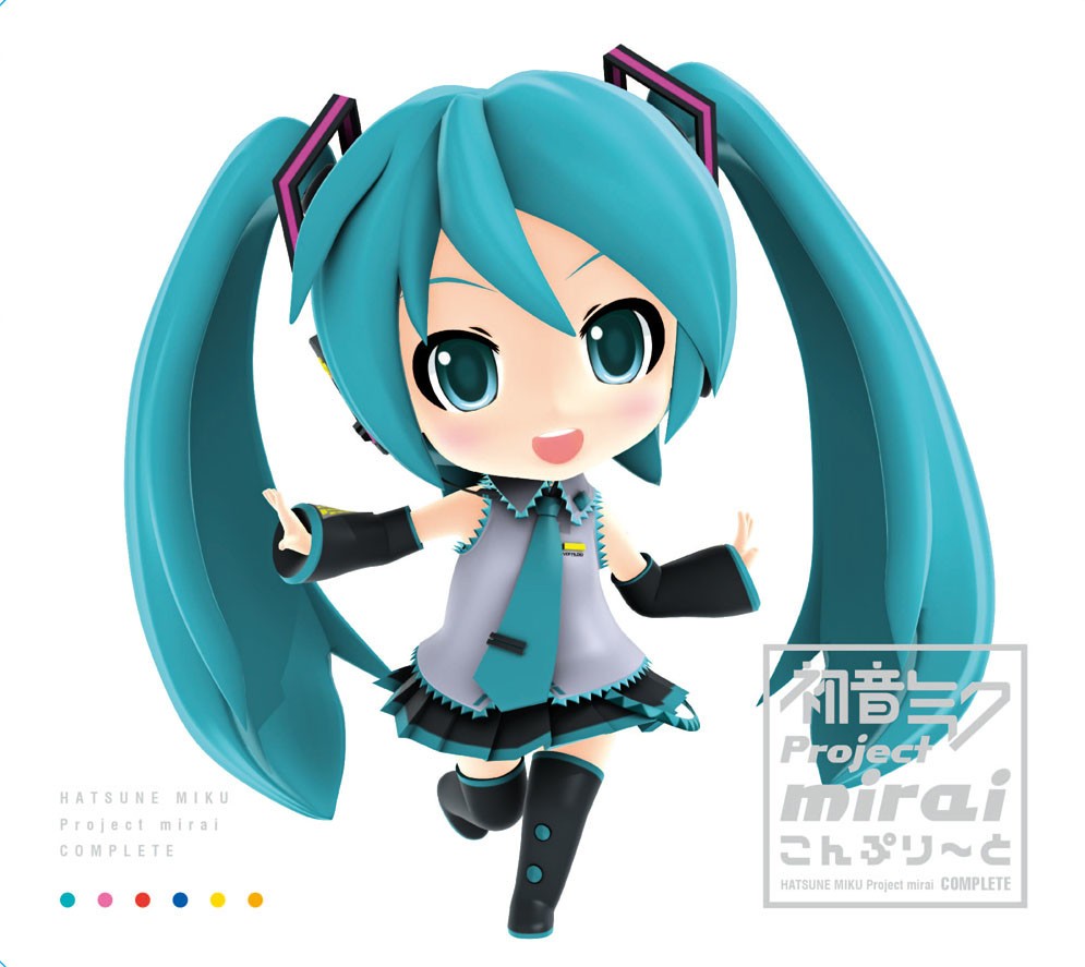 3DS用リズムゲーム約100曲収録　CDボックス「初音ミク Project mirai こんぷり～と」限定発売