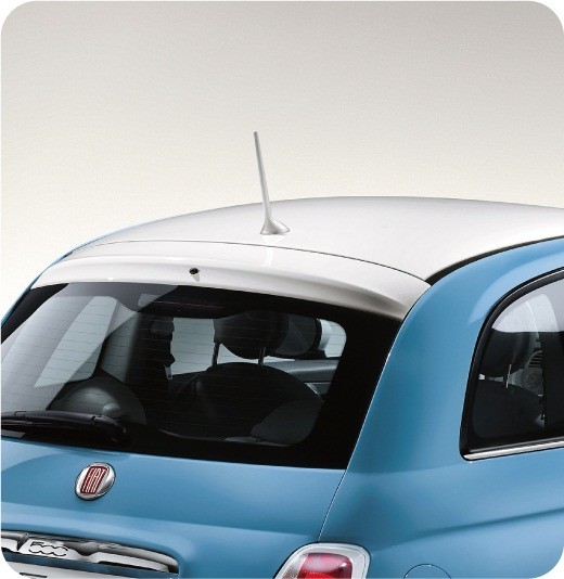 ホワイトルーフ＆アンテナ