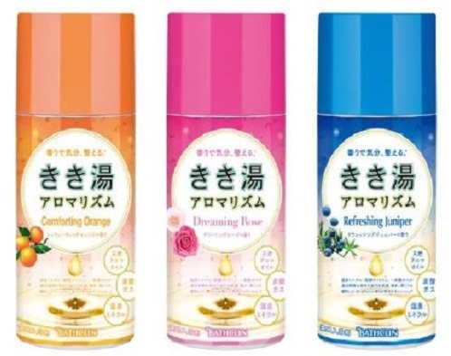 バスクリン「きき湯　アロマリズム」から3種類の香りをボトルタイプで新発売