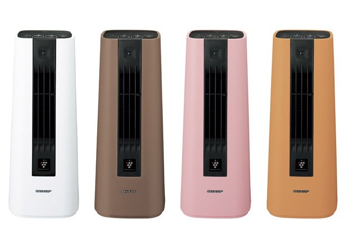 人がいないと自動停止　シャープから「人感センサー」搭載セラミックファンヒーター