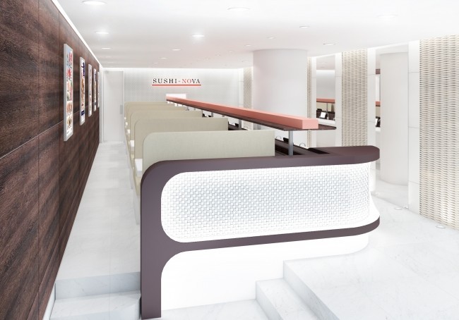 1人でも気軽に入れるゆったりとしたカウンター席も用意