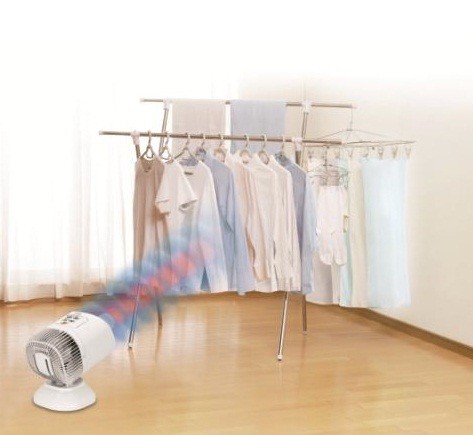「スパイラルドライ気流」で素早く乾かす衣類乾燥機「カラリエ」アイリスオーヤマ