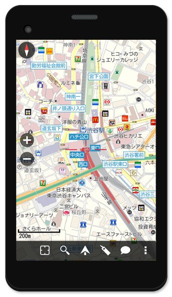 2015年8月の最新データ搭載　インクリメントPからAndroid向け地図アプリ「MapFan 2015」