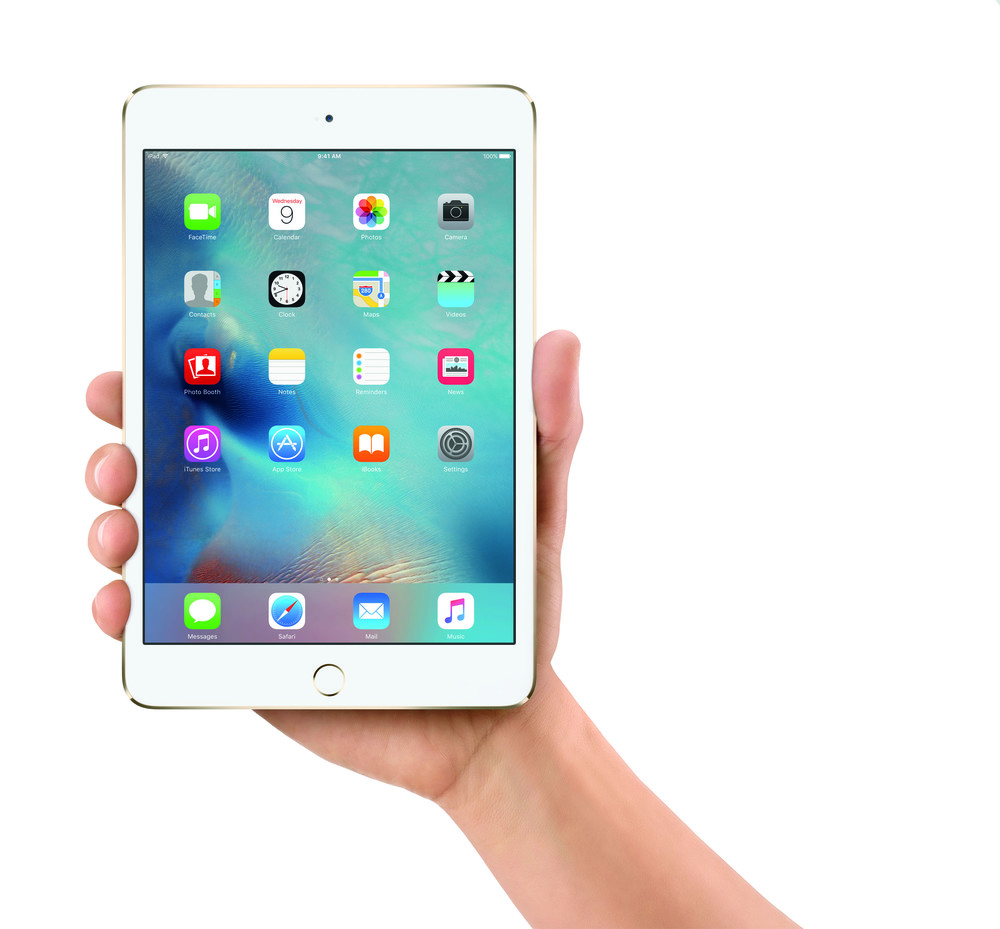 「iPad mini 4」発売「フルラミネーションディスプレイ」採用でさらに薄型化