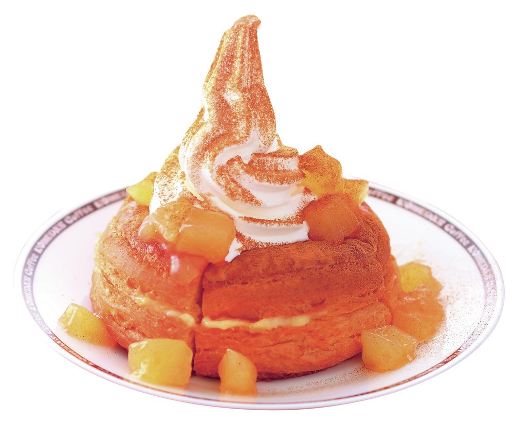 コメダの期間限定「Ringoノワール」　カスタードのやさしい甘さとシャキシャキりんご