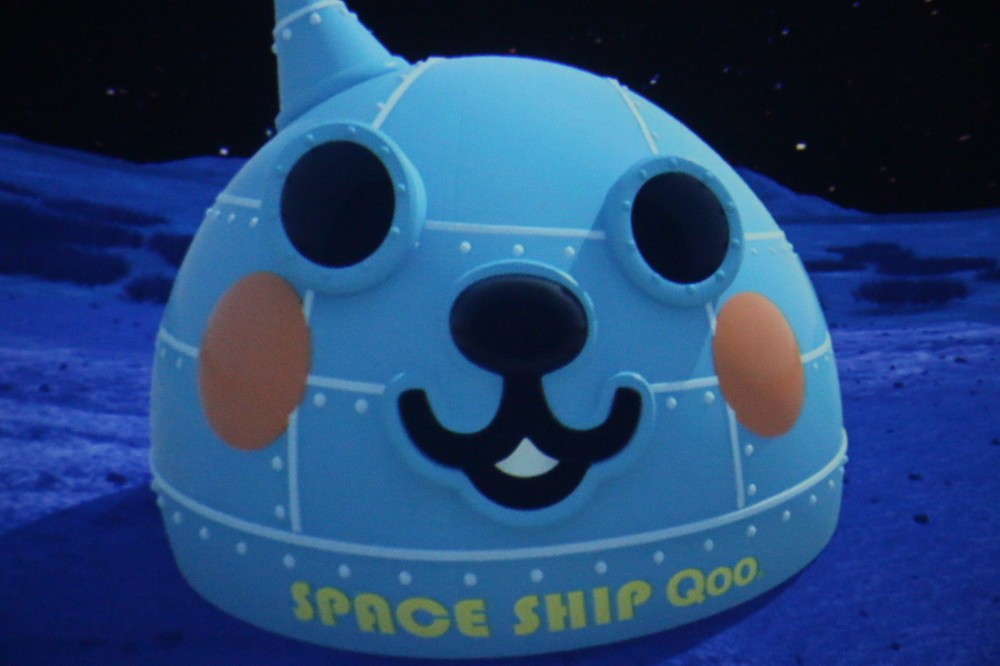 プラネタリウム内の様子（月面着陸時）