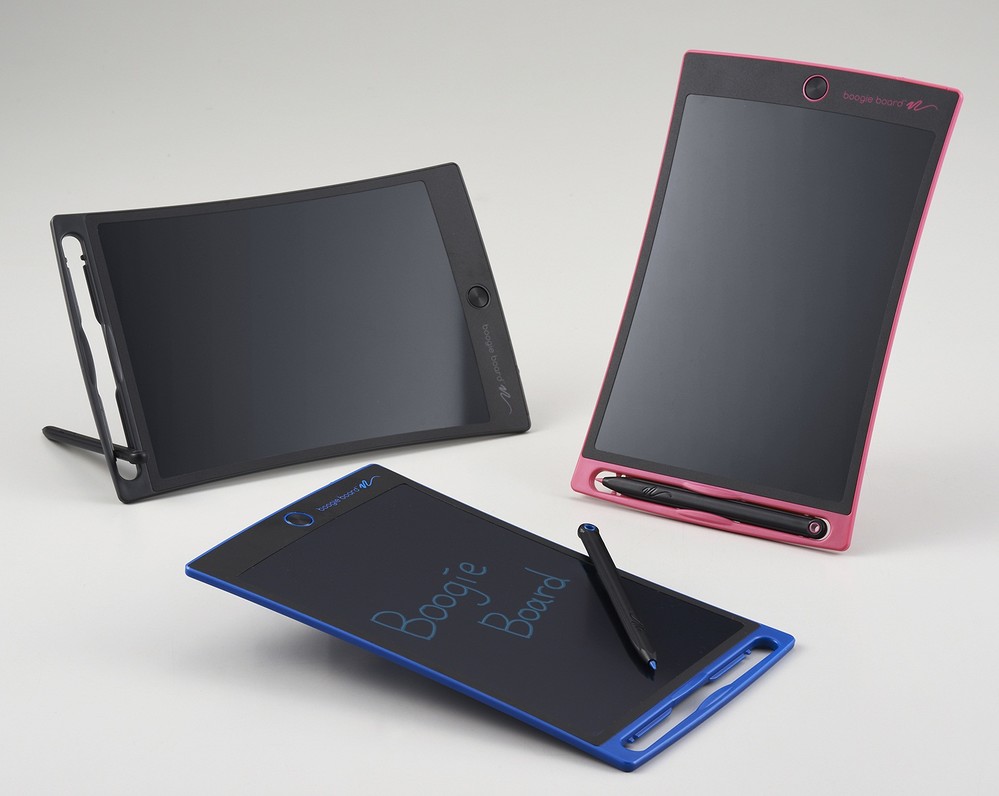 キングジムから電子メモパッド「Boogie Board JOT」電池交換なしに約3万回書き換え可能