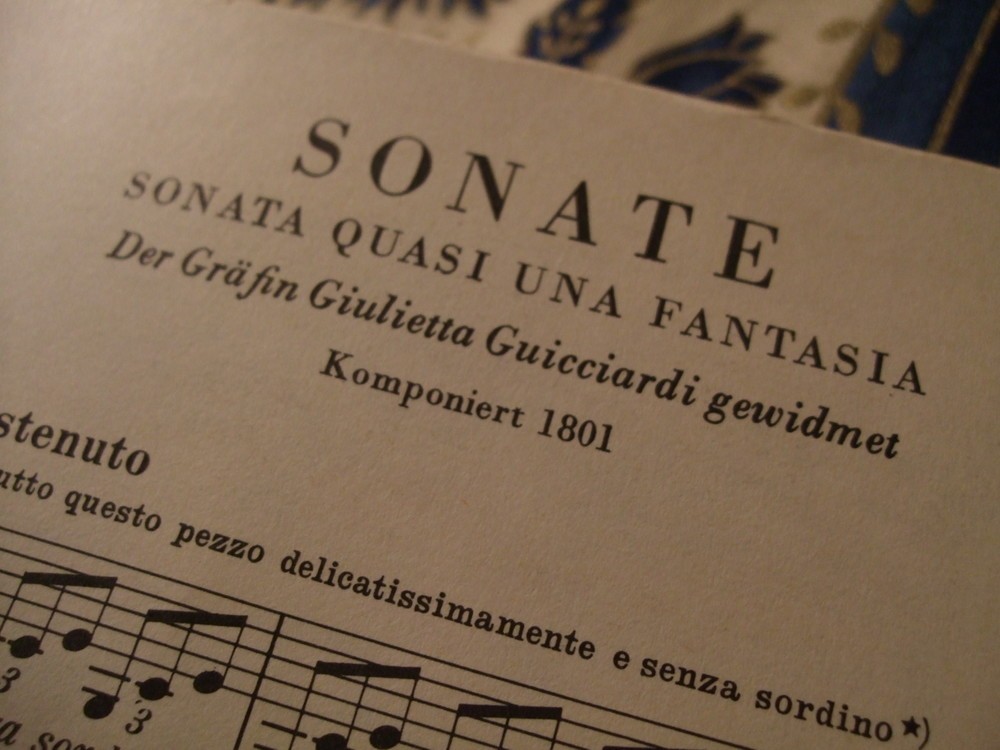 「月光ソナタ」...月のことなど考えていなかったベートーヴェン