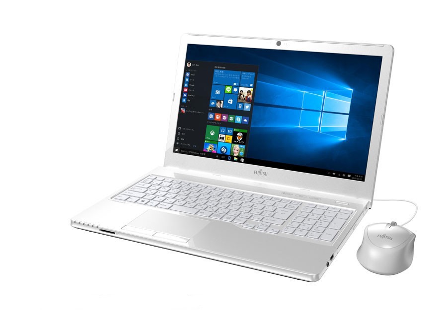 ハイレゾ対応＆「ATOK」標準搭載　富士通15.6型ノート「LIFEBOOK AHシリーズ」2機種