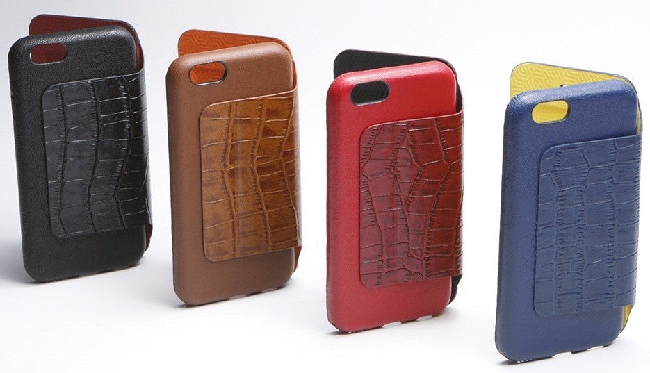 本革製のiPhone 6シリーズ向けフリップケース「Luxury Genuine Leather Case」