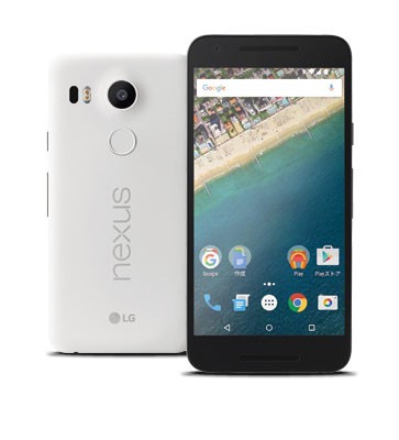ドコモから最新の「Android 6.0」搭載「Nexus 5X」　電源オンからロック解除までワンタッチ