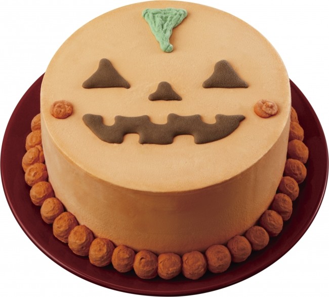 アイスケーキ（5号）は「ジャック・オ・ランタン」のデザイン