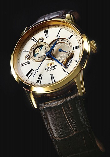 オリエント時計、創立65周年記念の世界限定モデルを「SUN＆MOON」シリーズから