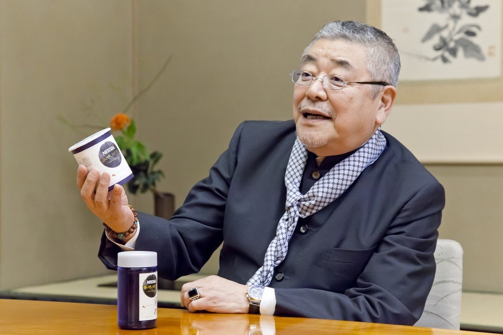 食通で知られる中尾さん、コーヒーへの思い入れも強い
