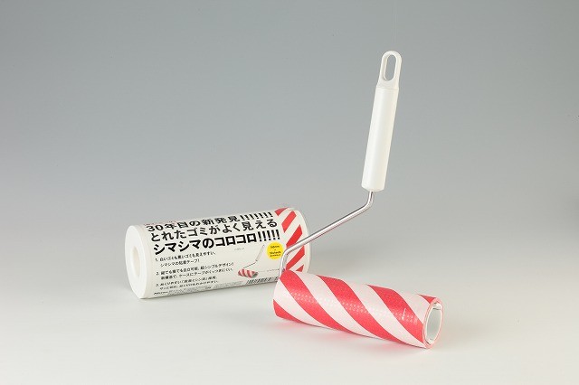 シマシマ柄でゴミが一目瞭然　「コロコロ」誕生30周年記念「THE COLOCOLO BY NITOMS」発売