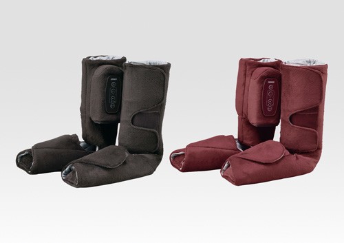 足先を温めながら、ふくらはぎから...「オムロン　エアマッサージャ　HM－260」