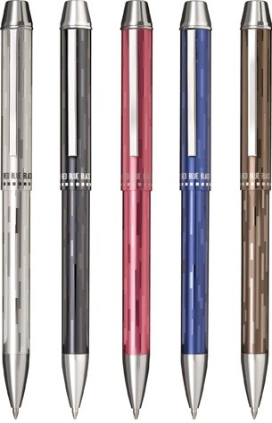 スタイリッシュな複合筆記用具「メタリノ4」　セーラー万年筆から