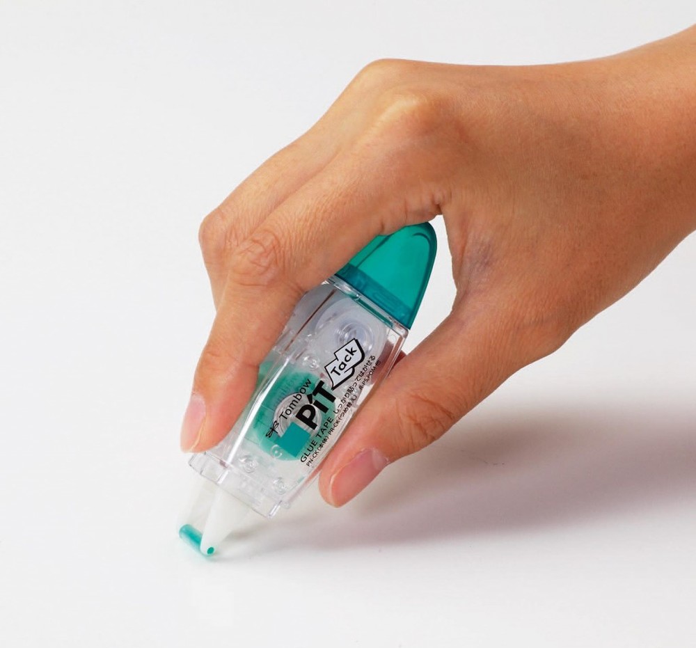 トンボ鉛筆、しっかり貼れてきれいにはがせるテープのり「ピットタックC」発売