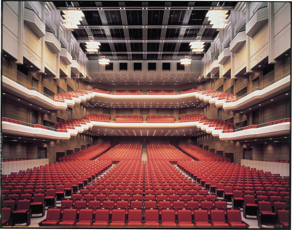 オーチャードホール　舞台から客席