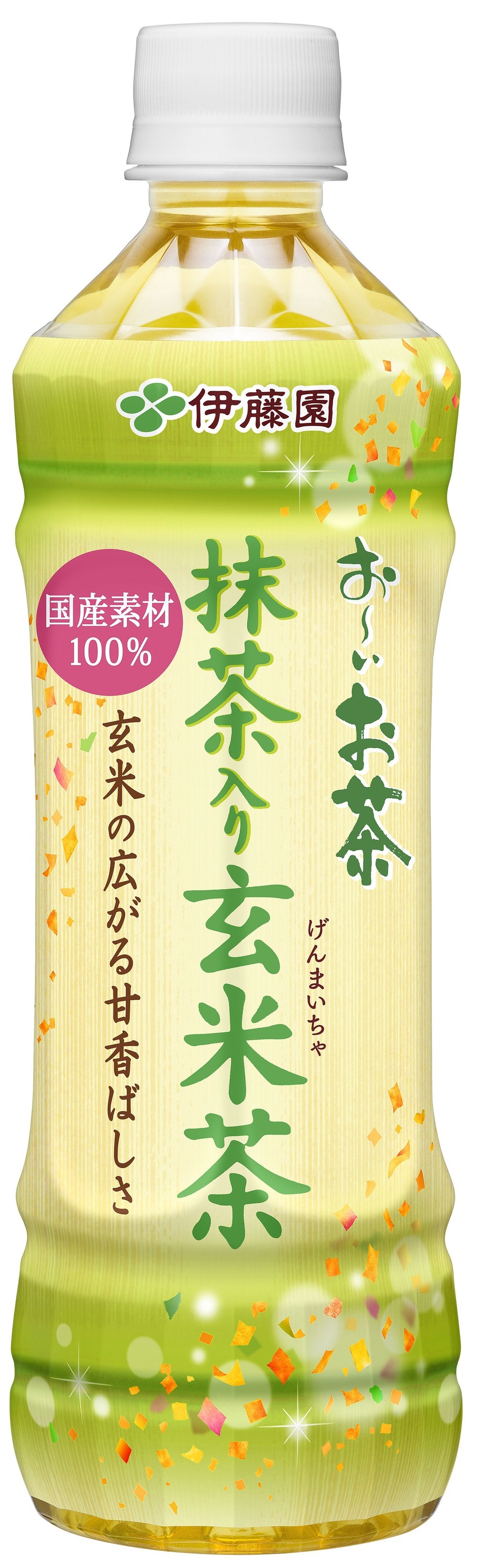 国産素材100％使用の「お～いお茶　抹茶入り玄米茶」発売