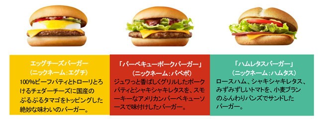 マック新メニュー「エグチ」「バベポ」「ハムタス」　一番人気を調べてみたら...意外な結果に【レビューウォッチ】